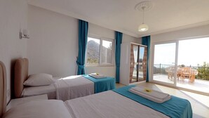 Vila, 2 quartos, para não fumantes, piscina particular | 2 quartos