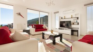 Villa, 4 Bedrooms | Living area - Villa Nergis (Kas)
