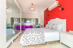 Villa, 4 camere da letto, non fumatori, piscina privata | Lenzuola