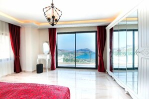 Villa, 4 habitaciones, para no fumadores, alberca privada | Ropa de cama 
