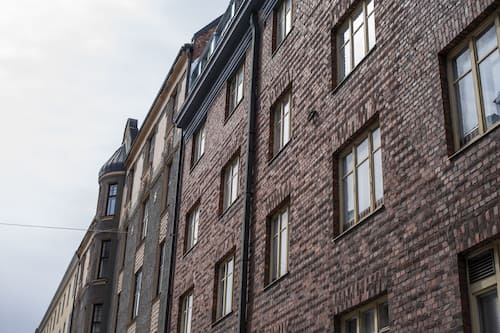 Fassade der Unterkunft
