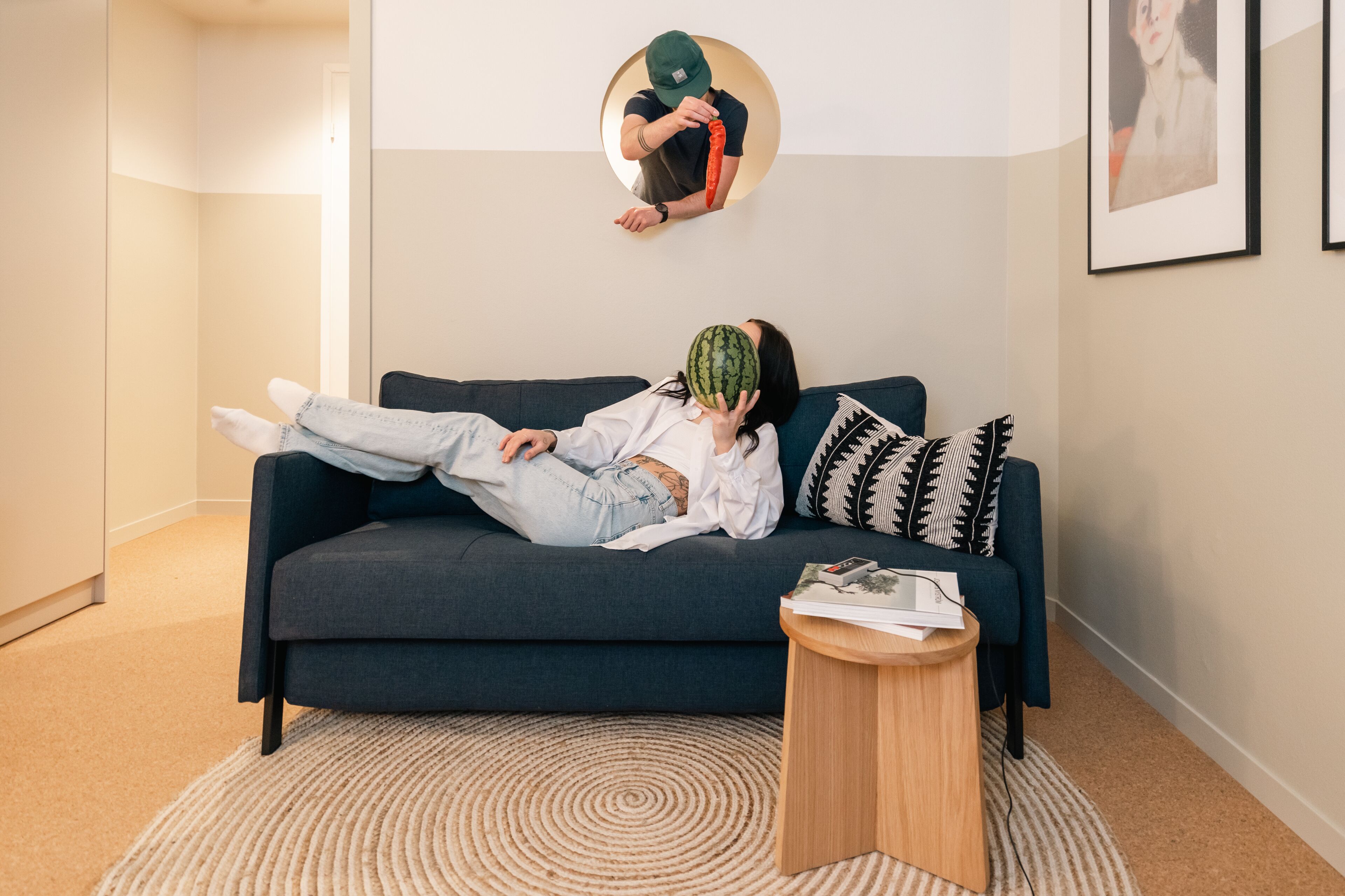 Neljän hengen huone (- Roomy) | 1 makuuhuone, ylelliset vuodevaatteet, pillowtop-patjalliset sängyt