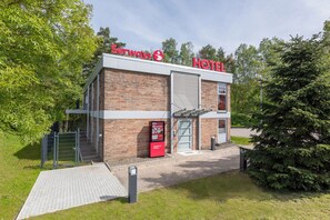 Fassade der Unterkunft