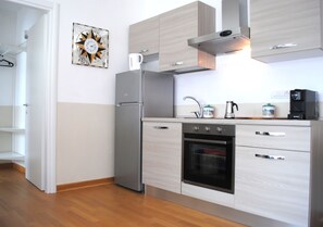 公寓, 1 間臥室 | 私人廚房 | 電冰箱、烤箱、義式濃縮咖啡機、咖啡機/沖茶器