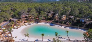 Aerial view - La Pierre Verte Camping Village (Fréjus)