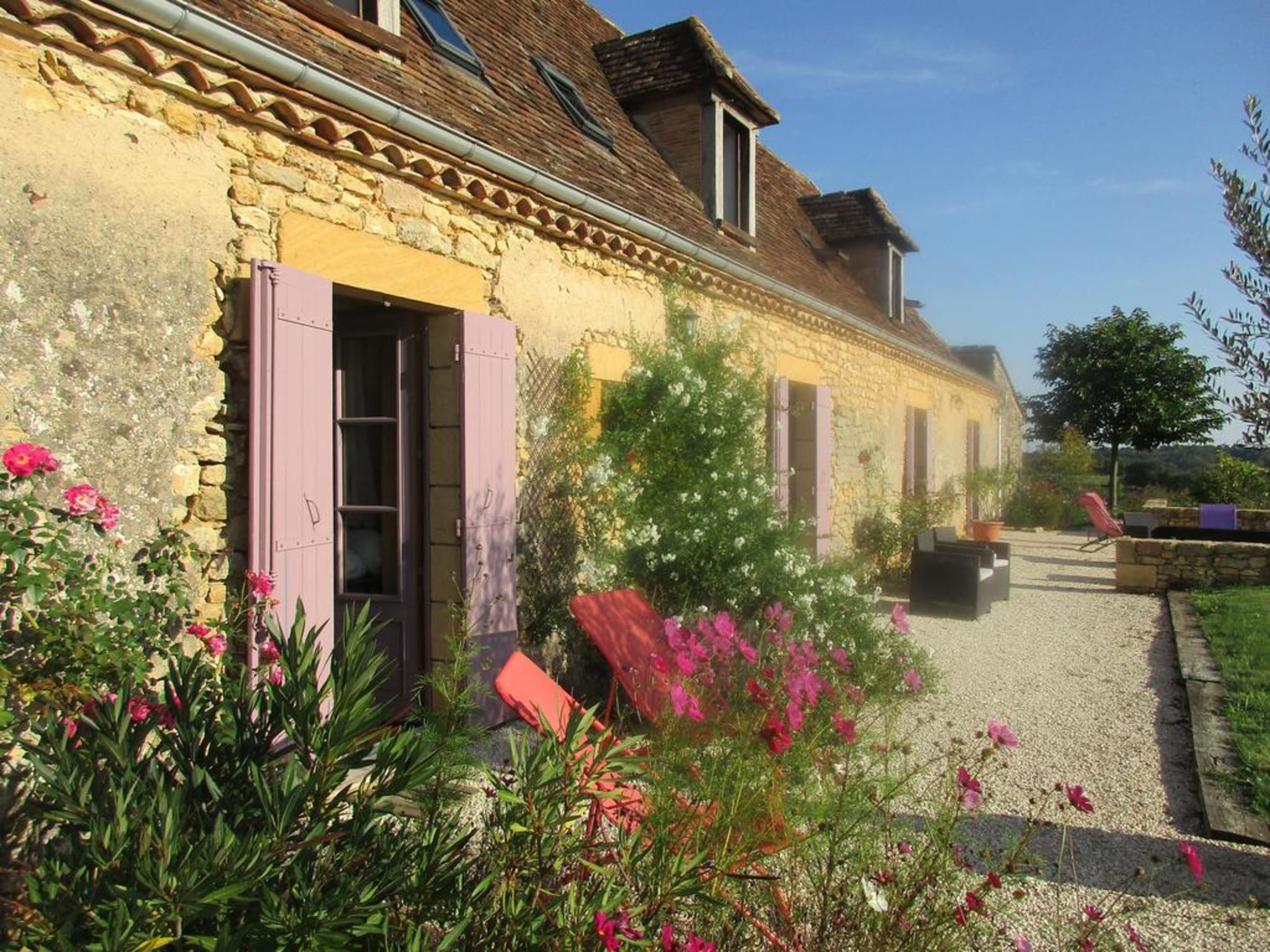 Entrée de l’hébergement