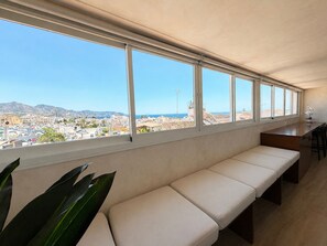 Deluxe-dobbeltværelse - havudsigt | Strand-/havudsigt