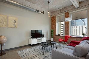Appartement (1 Bedroom) | Salle de séjour