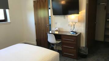 Desk, iron/ironing board, free WiFi, bed sheets