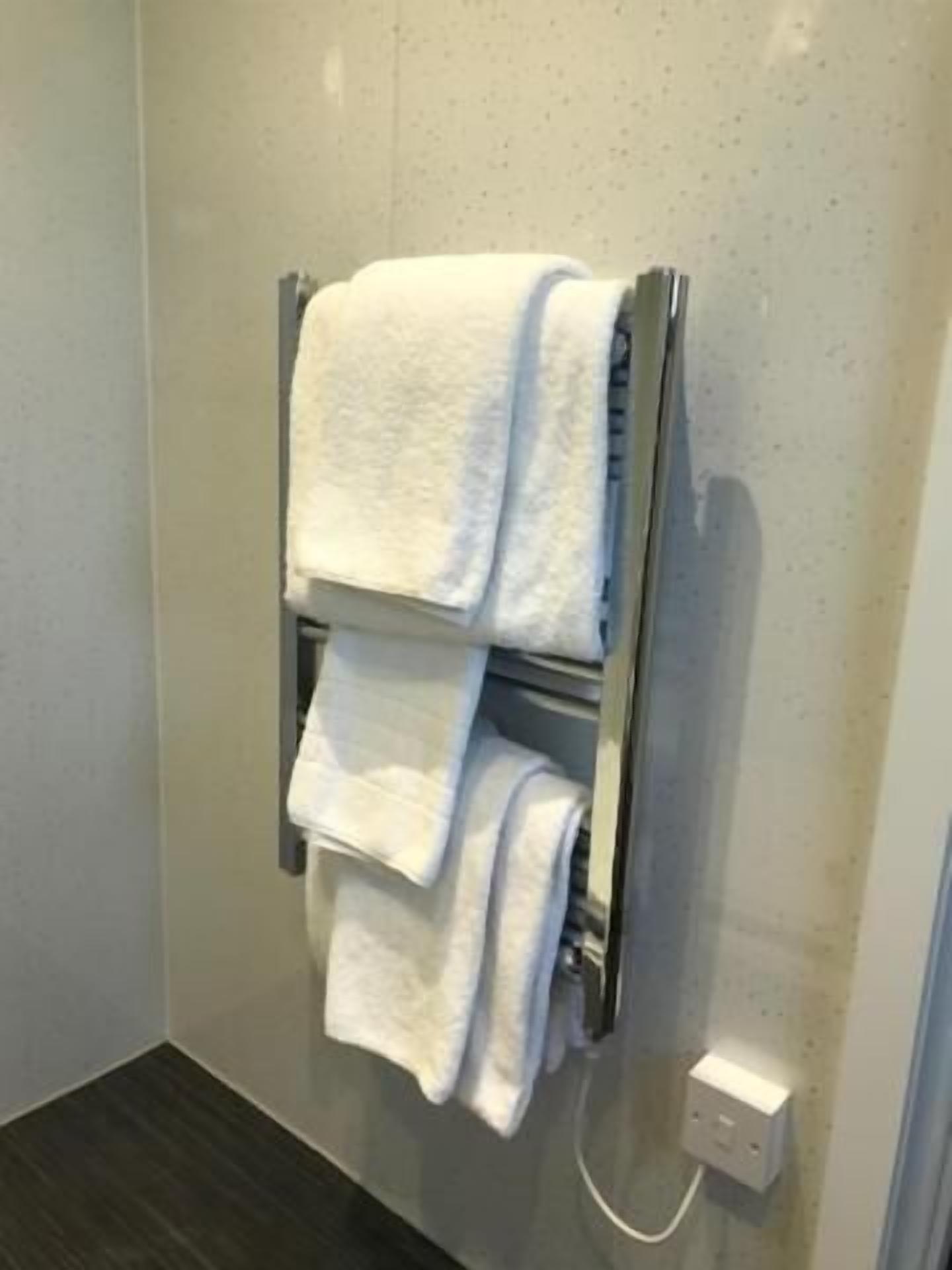 shower, towels