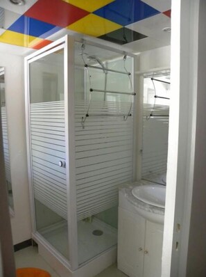 Ducha, toallas