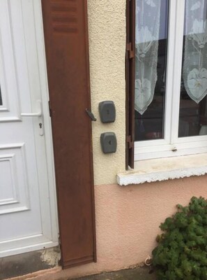 Entrada de la propiedad