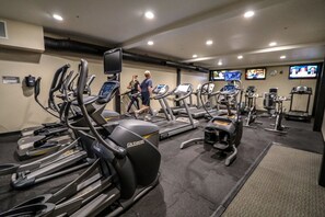 Condo, 1 Bedroom | Fitness facility - Summit 41 Spacious and Stones Throw to Eagle Lodge by RedAwning (Mammoth Lakes)