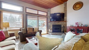 Condo, 2 Bedrooms | Living area | Smart TV - Woodlands #33 3 Bedroom Condo by RedAwning (Mammoth Lakes)