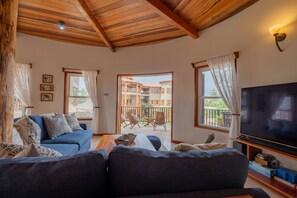 Condo, 3 Bedrooms | Living area | TV