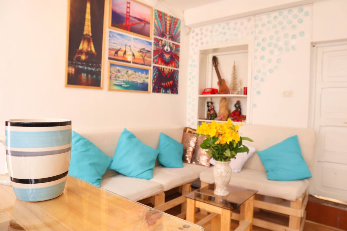 Apartment, 2 Bedrooms, Kitchen (2 double + 1 twin) | Living room