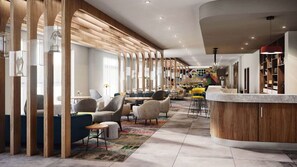 Breakfast, lunch and dinner served - Hampton by Hilton Hamilton Park (Hamilton)