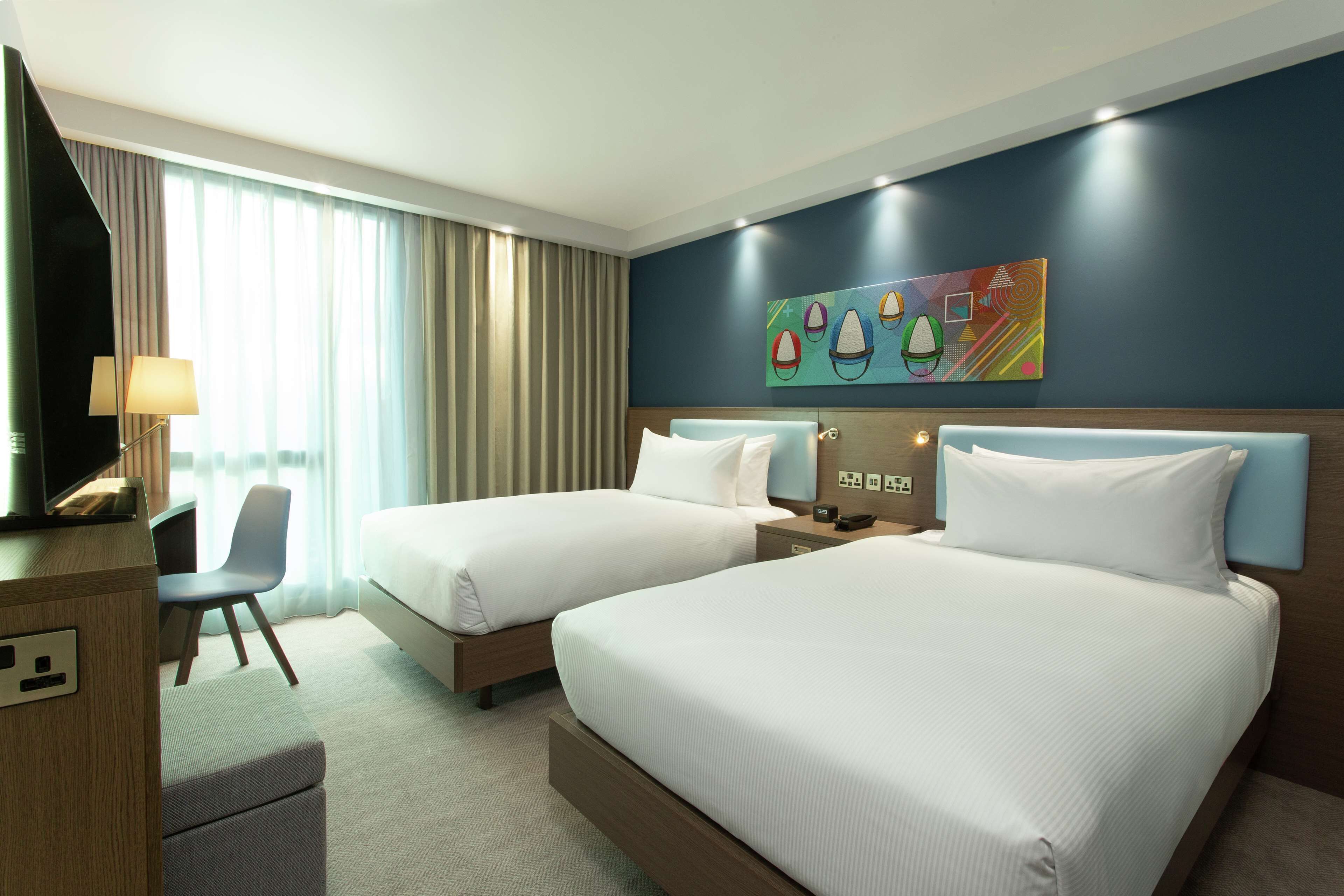 in-room safe, desk, blackout curtains, iron/ironing board