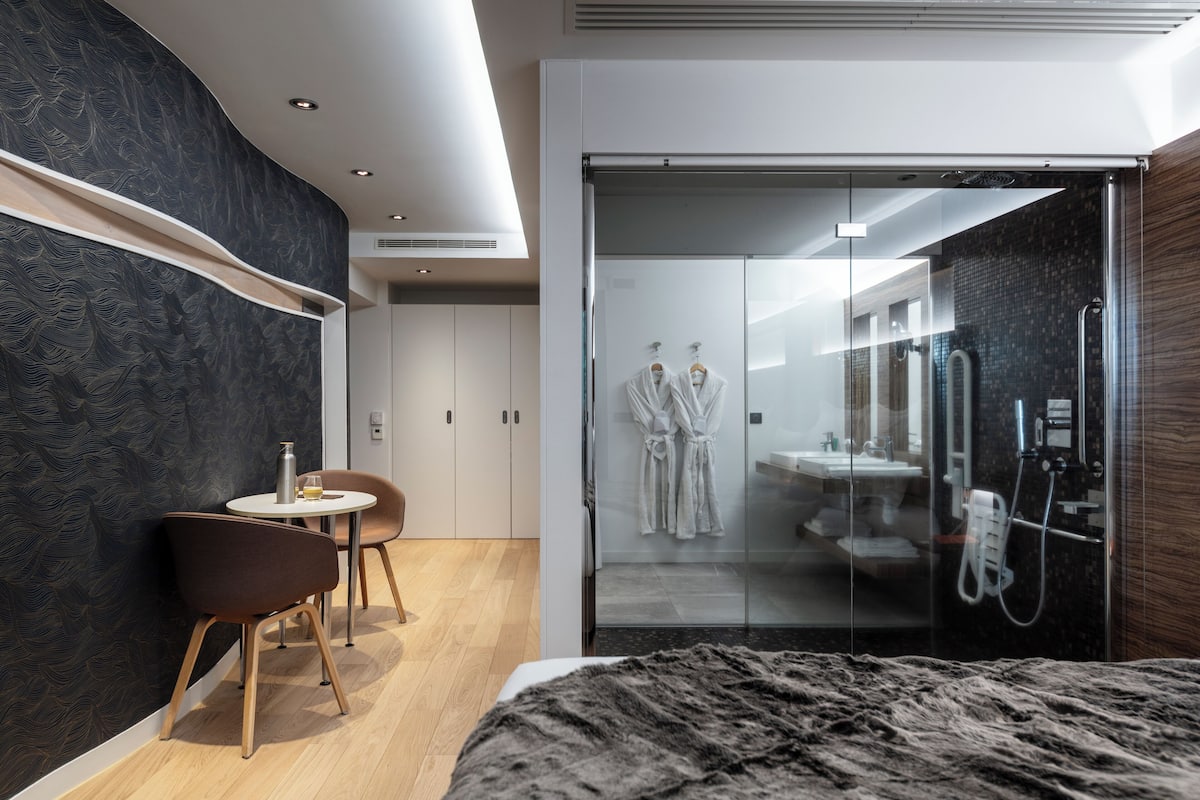 superior room, mobility accessible, terrace (courtine) | 1 bedroom, premium bedding, minibar, in-room safe