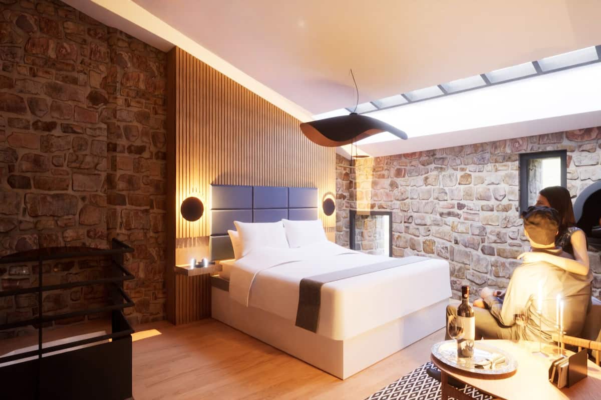 room (tourelle) | 1 bedroom, premium bedding, minibar, in-room safe