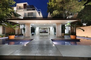 Entrada de la propiedad