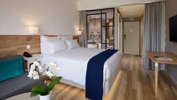 Minibar, in-room safe, desk, blackout drapes