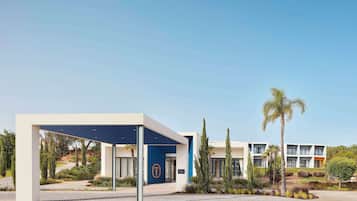 Façade de l’hébergement