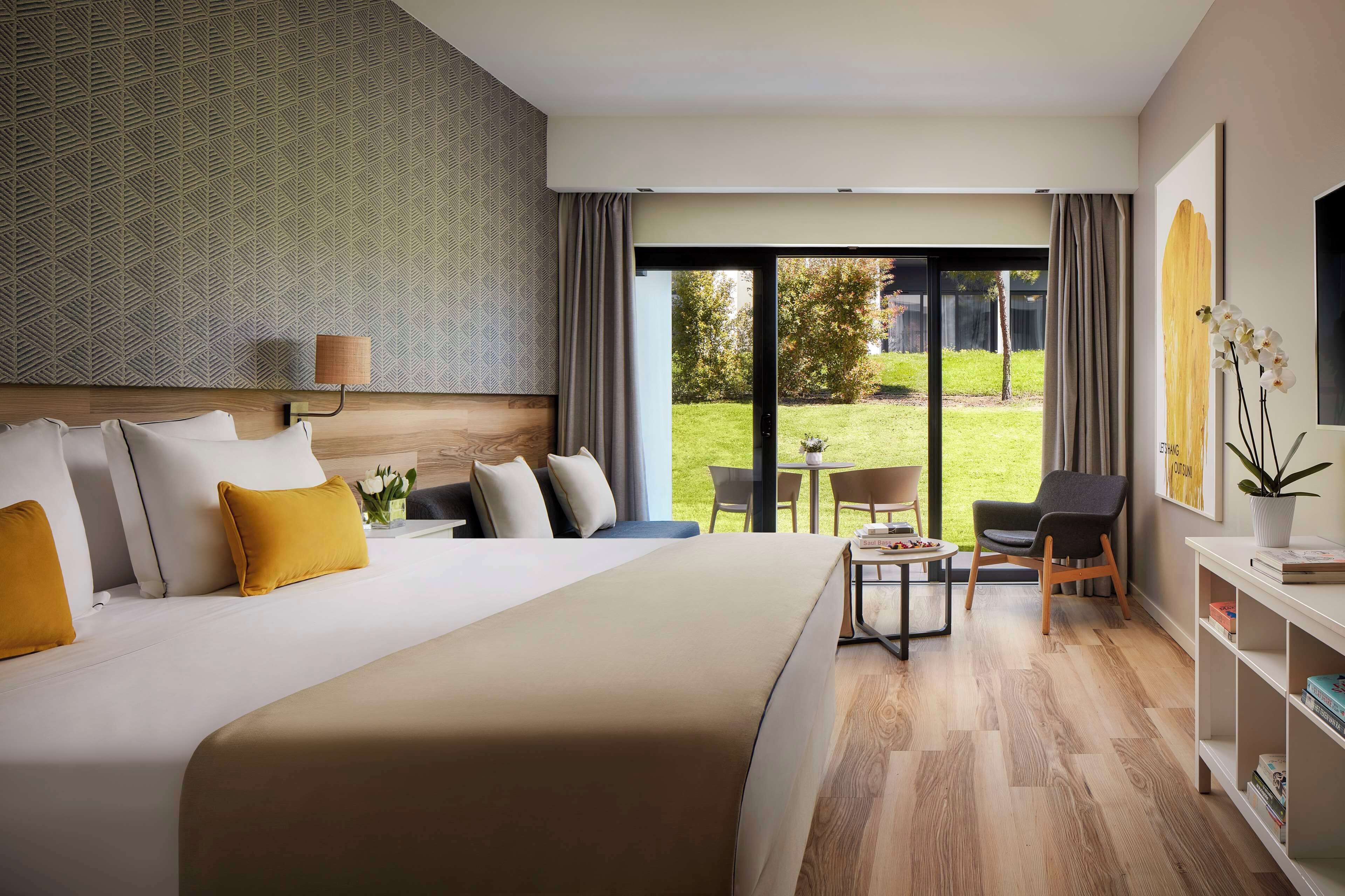 Minibar, in-room safe, desk, blackout curtains