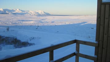 Monolocale, accessibile ai disabili, vista montagna | Vista dalla camera