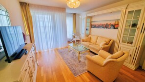 Suite | Skrivebord, lydisolert, wi-fi (inkludert) og sengetøy