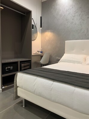 Economy-Doppelzimmer | Italienische Bettbezüge von Frette, hochwertige Bettwaren