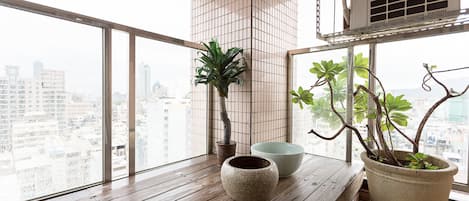 Luxury Double Room, 1 Double Bed, Non Smoking, City View | View from room