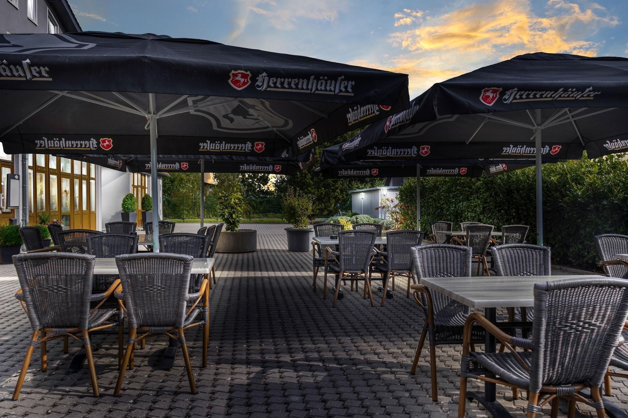 Blick von der Unterkunft