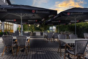 Blick von der Unterkunft