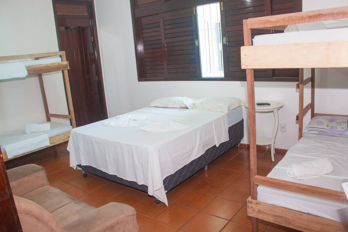 Family Room, Multiple Beds | Minibar, blackout drapes, WiFi (free), bed sheets