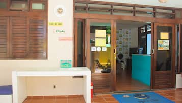 Interior entrance
