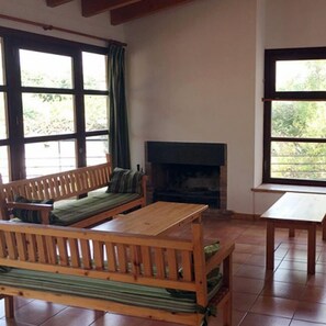 Sala de estar en el lobby