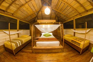 Family Cabin, Non Smoking | Bed sheets