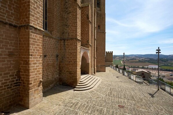 Vue sur le paysage depuis lâhĂ©bergement