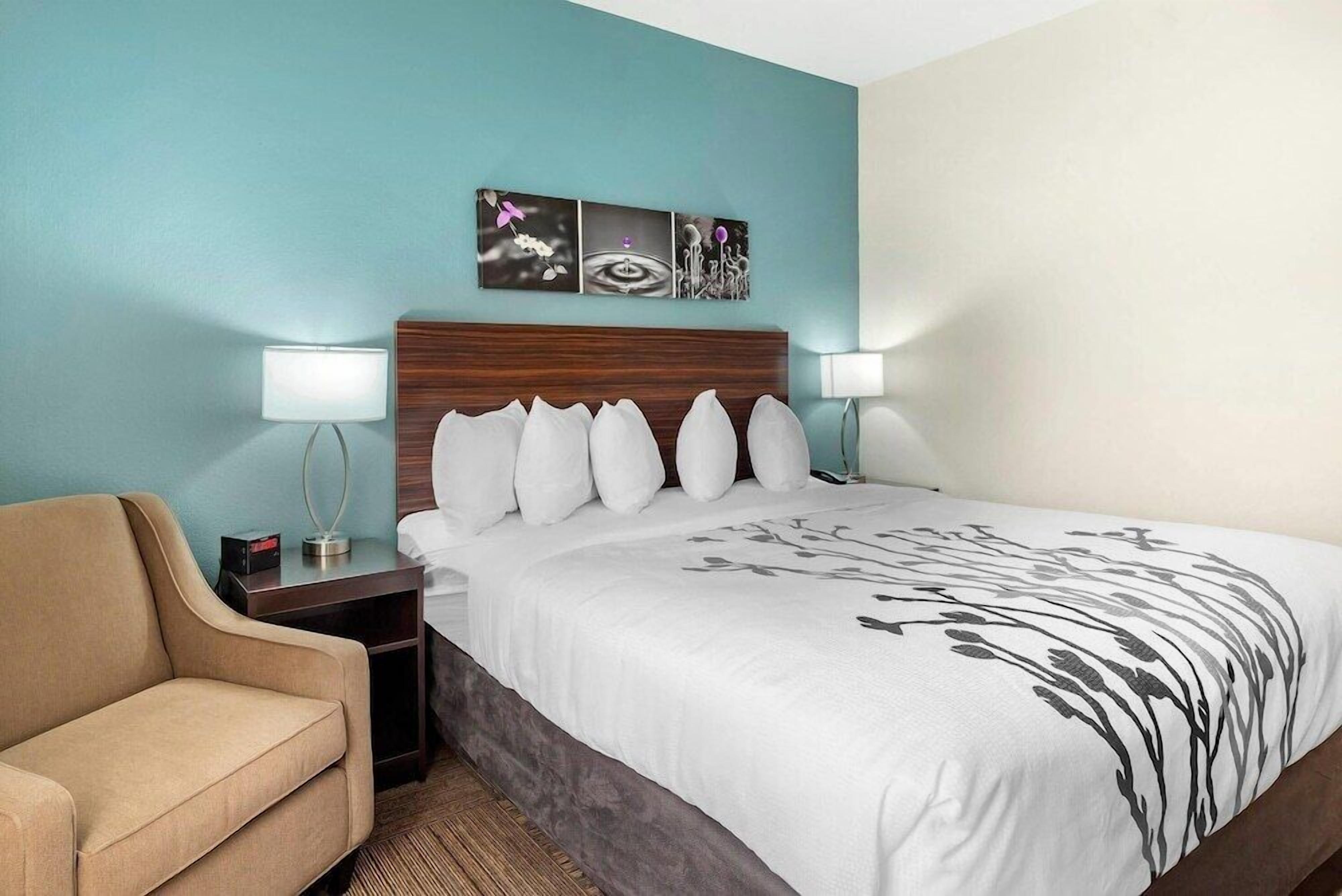 Pillow-top beds, desk, iron/ironing board, free WiFi