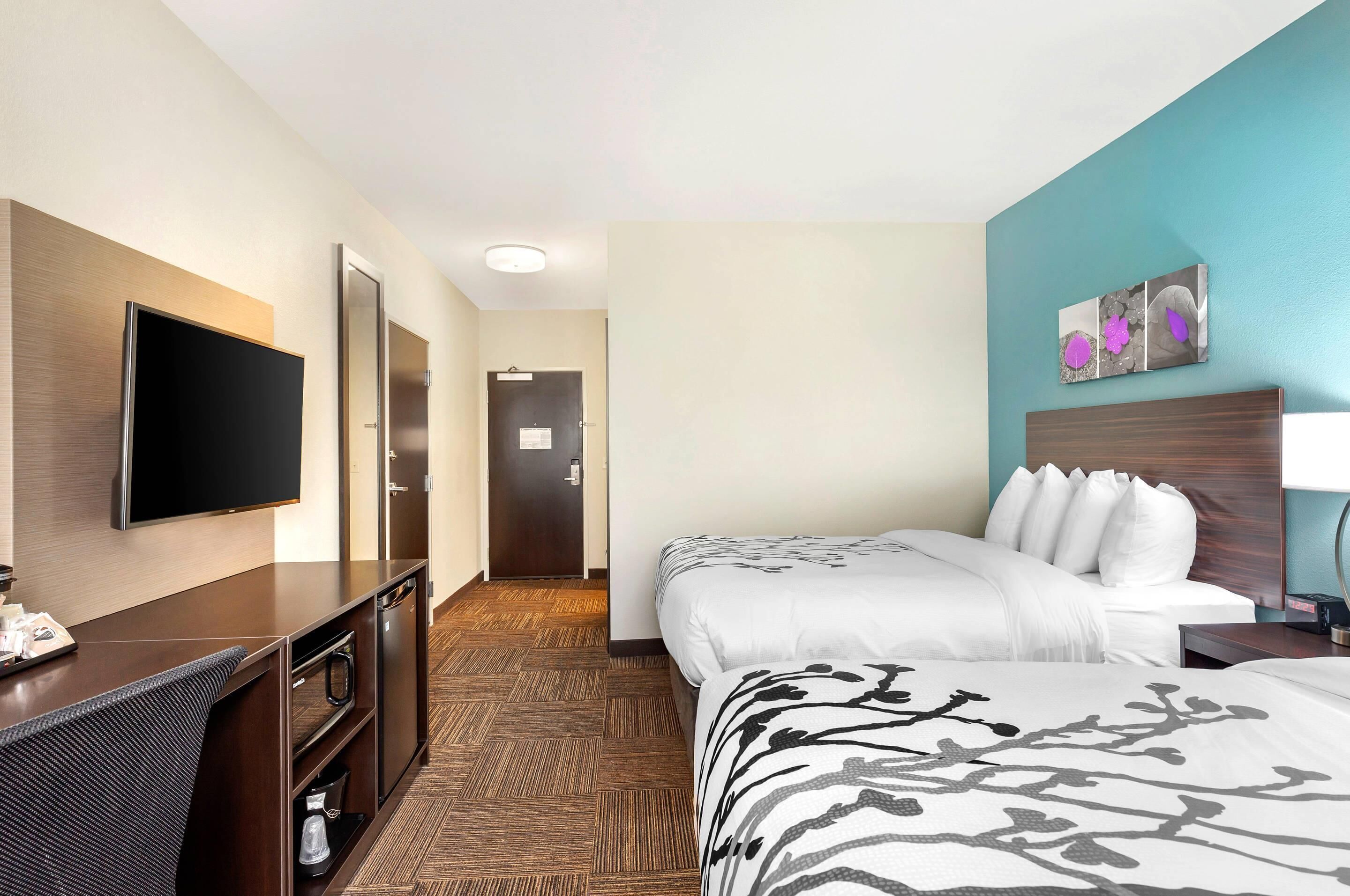 room, 2 queen beds, accessible, non smoking (hearing accessible) | pillow-top beds, desk, iron/ironing board, free wifi