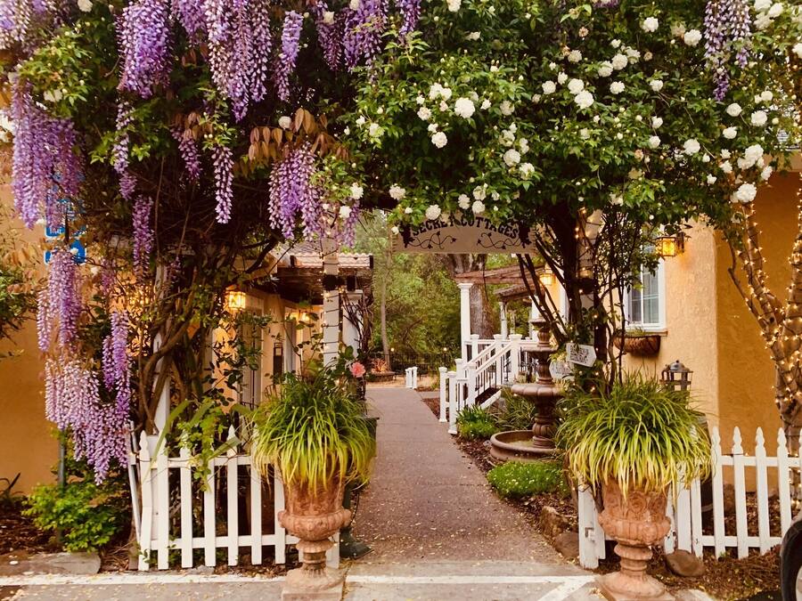 Fassade der Unterkunft