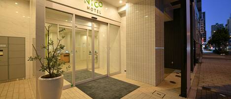 Fassade der Unterkunft