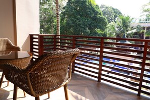 Lagoona Pool View | Balcony view - Sea Shell Samssara (Port Blair)