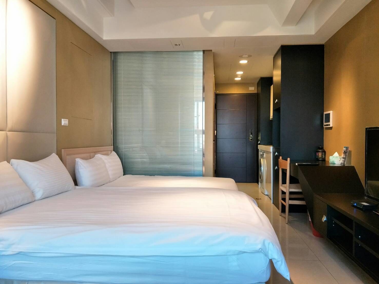 家庭公寓, 2 張標準雙人床, 非吸煙房, 城市景觀 | 高級寢具、羽絨被、舒適加層、布置獨特