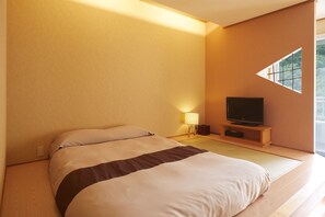 Doppelzimmer, Annex (with Open-air bath) | Zimmersafe, kostenloses WLAN, Bettwäsche
