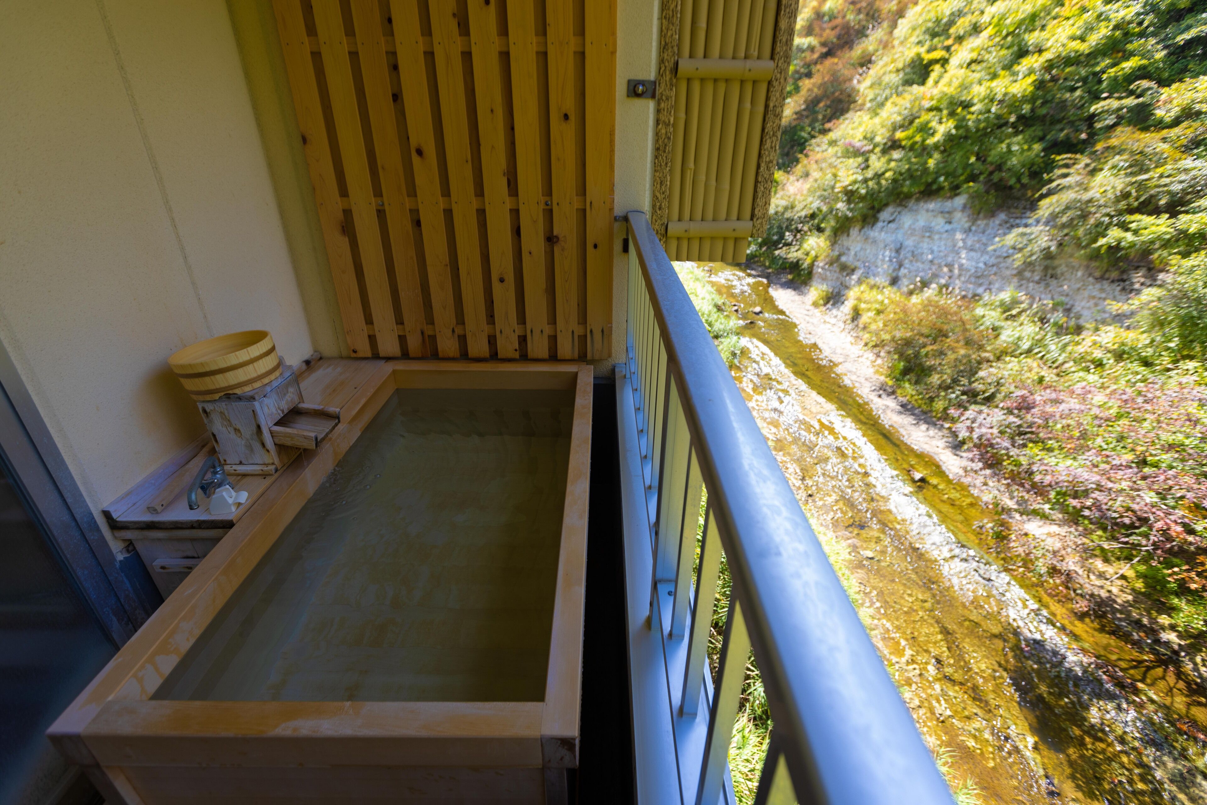 Double Room with Open-air bath - Annex Building | In-room safe, free WiFi, bed sheets