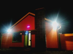 Front of property – evening/night
