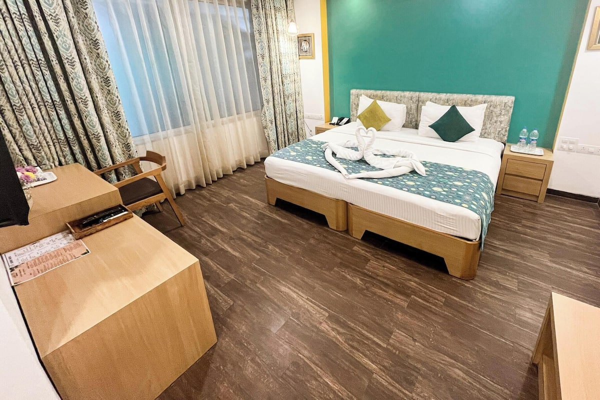 Habitación estándar | Escritorio, espacio para trabajar con un portátil, cortinas opacas