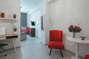 Comfort Double Room, City View | Minibar, desk, laptop workspace, soundproofing - Athens Point (Athens)